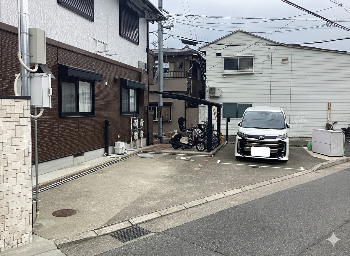 月極駐車場(尼崎市）